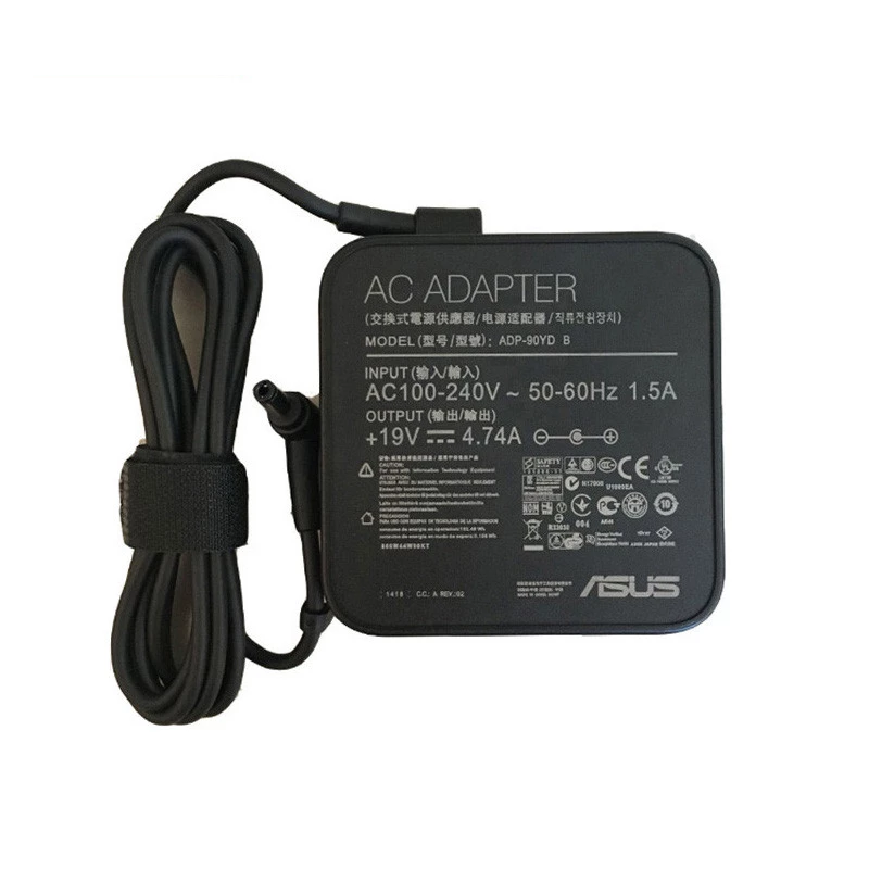 Original 19V 4.74A 5.5*2.5mm 90W for ASUS AC Adapter Power Supply Laptop Charger ADP-90AB ADP-90CD DB A46C M50 X43B S5 W7 F25