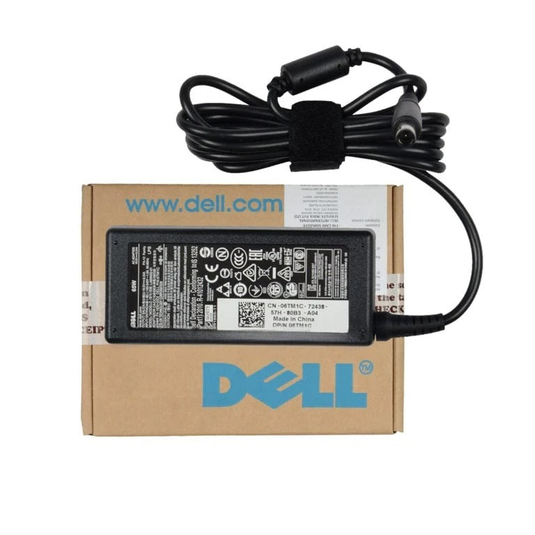 Dell Genuine 65 W Laptop Charger 6 TM1 C | OEM Adapter with Power Cord for Inspiron/Latitude