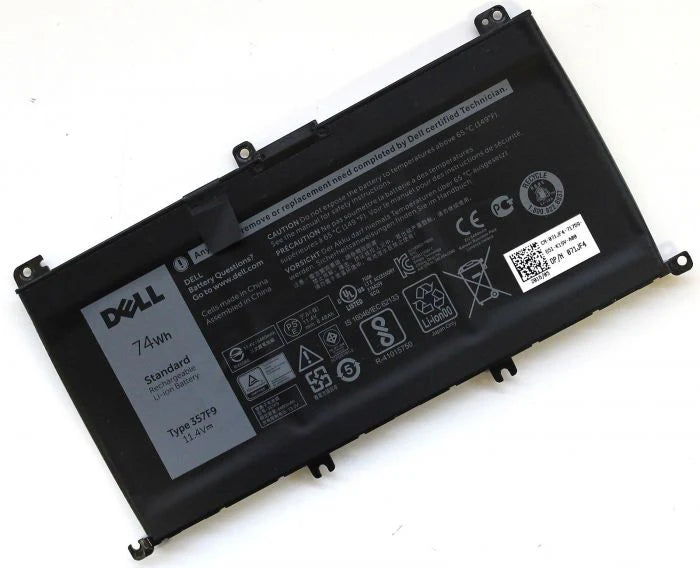 Original Dell Inspiron 15 7559 7000 INS15PD-1548B INS15PD-1748B INS15PD-1848B 357F9 11.4V 74Wh Laptop Battery