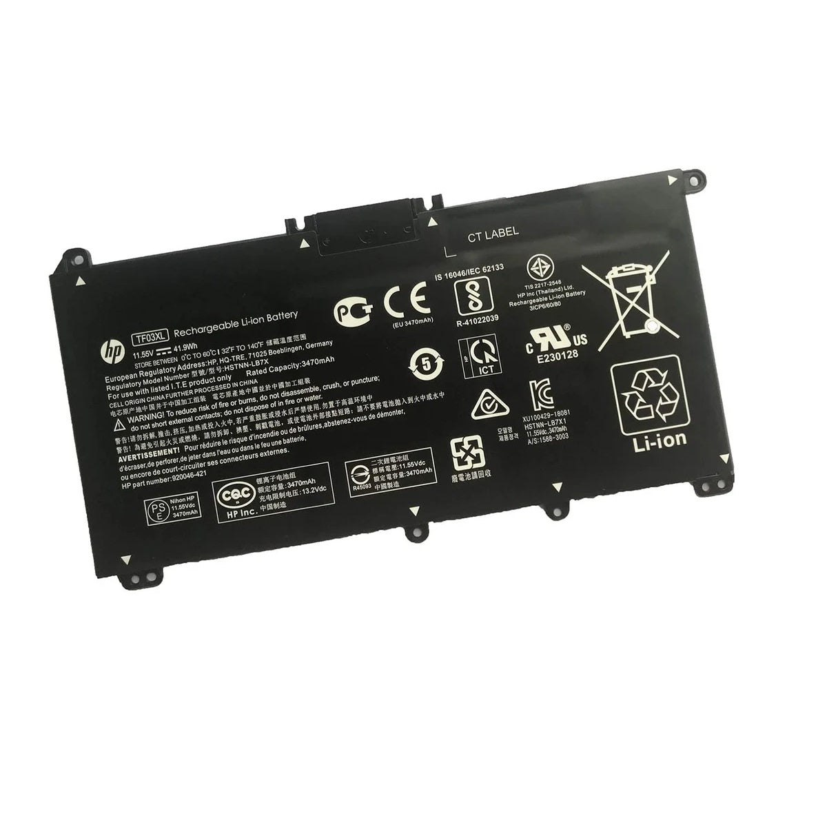 HP TF03XL HT03XL battery for Pavilion X360 14-CD, Pavilion 14-BF, 14-BK, 15-DA,15-CC, 15-CD, 15-CK