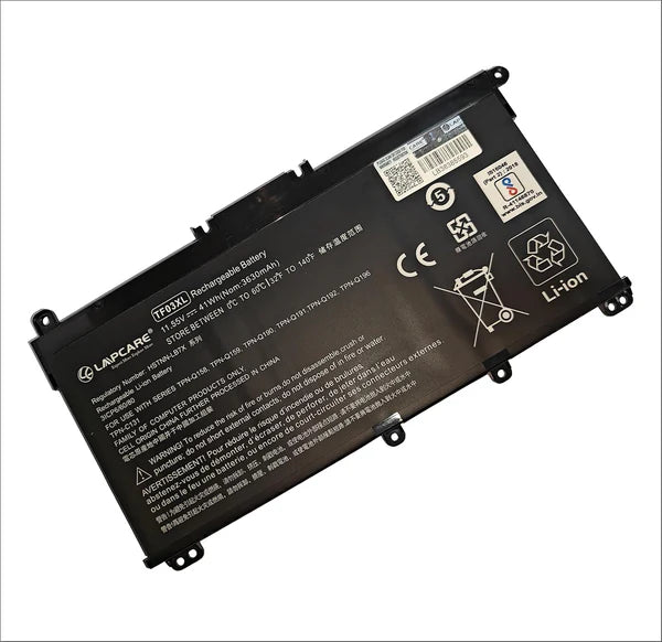 HP TF03XL Compatible Laptop Battery 41.9Wh 3400mAh 11.55V 3 Cell"