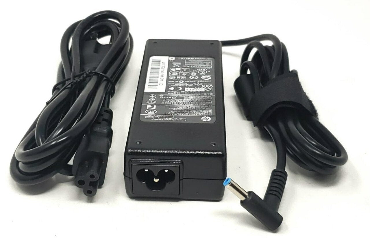HP 19.5V 4.62A 90W HP original AC Power Adapter Charger for HP laptop 709987-002 710414-001 A090A08DL(With Power Cable)