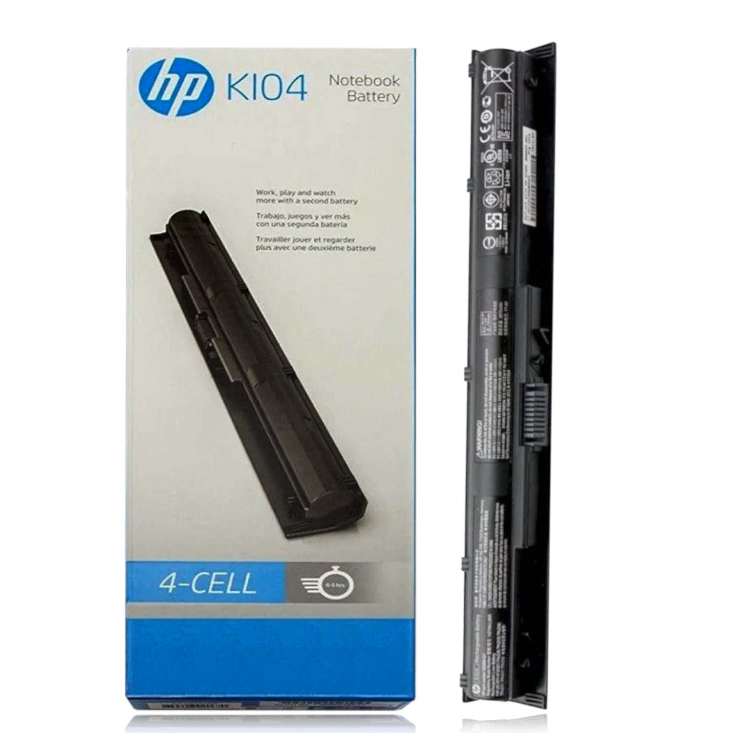 HP KI04 noteebok battery For HP Pavilion 15-AB032TX, 15-AB027TX, 15-AB028TX, 15-AB series laptops 4 CELL