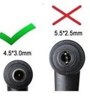 Genuine ASUS 90 W AC Adapter & Cord (4.5 x3.0 mm Pin)