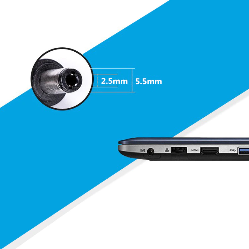 Original 19V 4.74A 5.5*2.5mm 90W for ASUS AC Adapter Power Supply Laptop Charger ADP-90AB ADP-90CD DB A46C M50 X43B S5 W7 F25