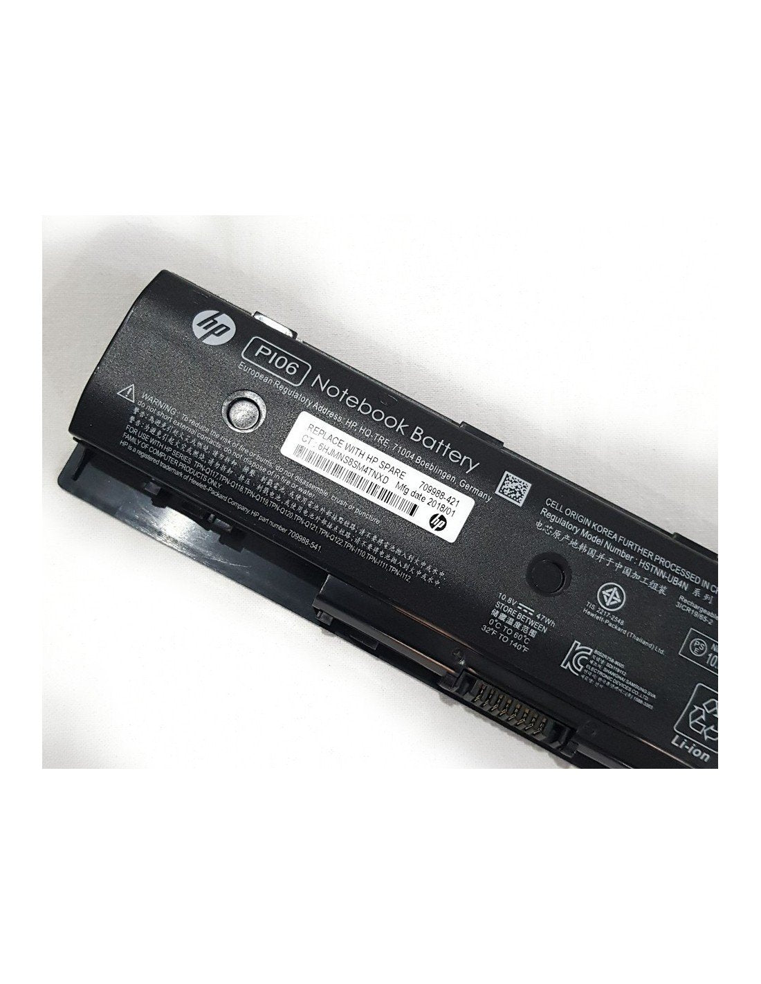 10.8V 47wh PI06 PI09 Laptop Battery compatible with HP Pavilion 14 15 HQ-TRE 71004 710417-001 710416-001 HSTNN-DB4N HSTNN-DB4O