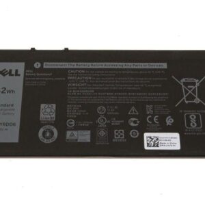'- Dell YRDD6 Laptop Battery For Dell Inspiron 5485 5491 5493 Vostro 5481 5490 Series VM732 P62F P75F001-- MPN: YRDD6