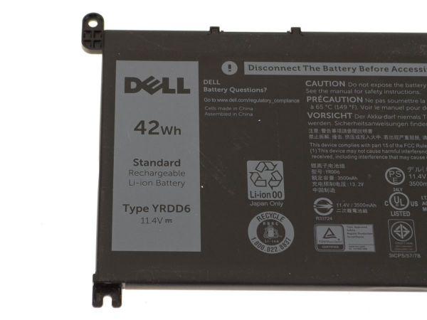 '- Dell YRDD6 Laptop Battery For Dell Inspiron 5485 5491 5493 Vostro 5481 5490 Series VM732 P62F P75F001-- MPN: YRDD6 - Image 2