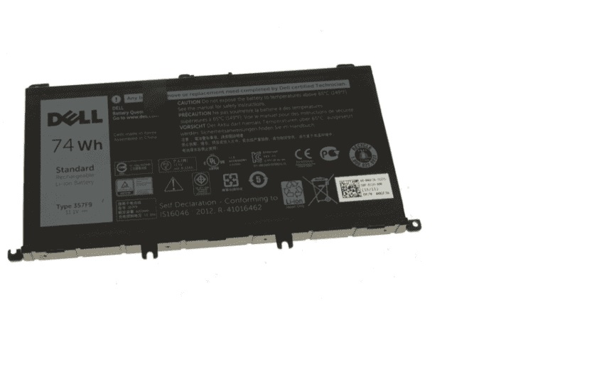 Dell Inspiron 15 7566 7567 7557 5576 5577 11.4v 74wh 6 cell Battery 071JF4 71JF4 357F9-- MPN: 357F9 - Image 2