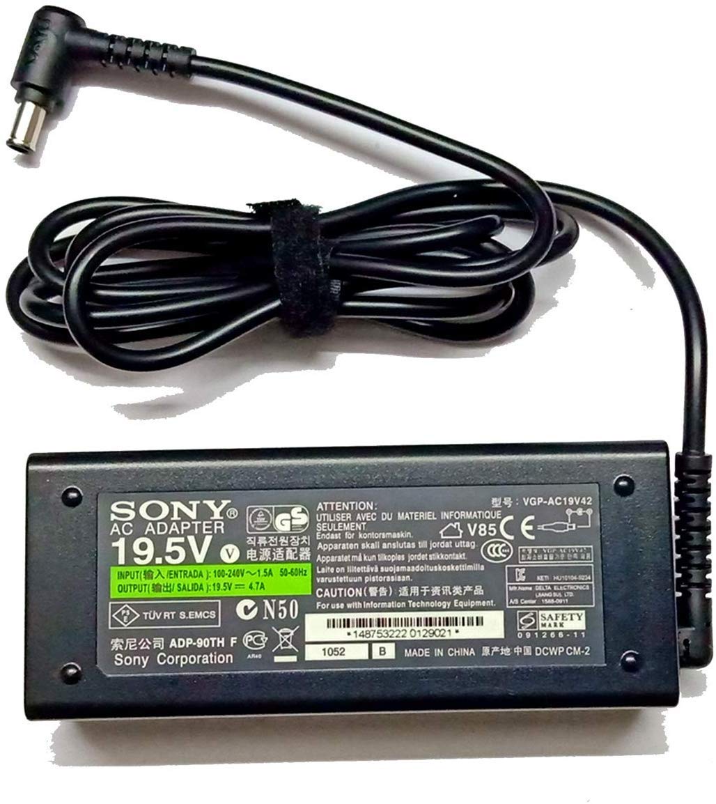 SP Infotech Laptop 19.5V 4.7A 90W AC Adapter for Sony VAIO VGN-FW Series Compatible with P/N: VGP-AC19V21, VGP-AC19V23, VGP-AC19V25, VGP-AC19V26-- MPN: Sony 90w - Image 4