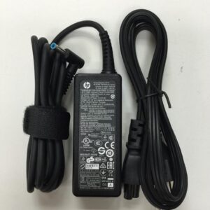 Original 45W HP Stream 11 13 14 X2 Series Envy x360 HP ProBook 340 455 Elitebook 840 Charger AC Adapter:HP-45W BLUE PIN