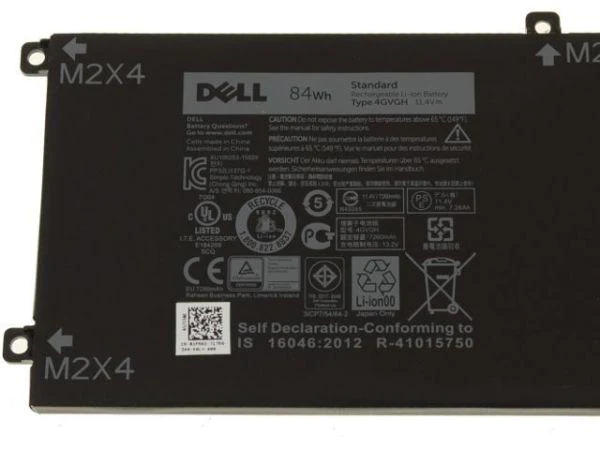 84Wh - 4GVGH 1P6KD Laptop Battery For Dell Precision XPS 15 9550 5510 Series Laptop Tablet - Image 3