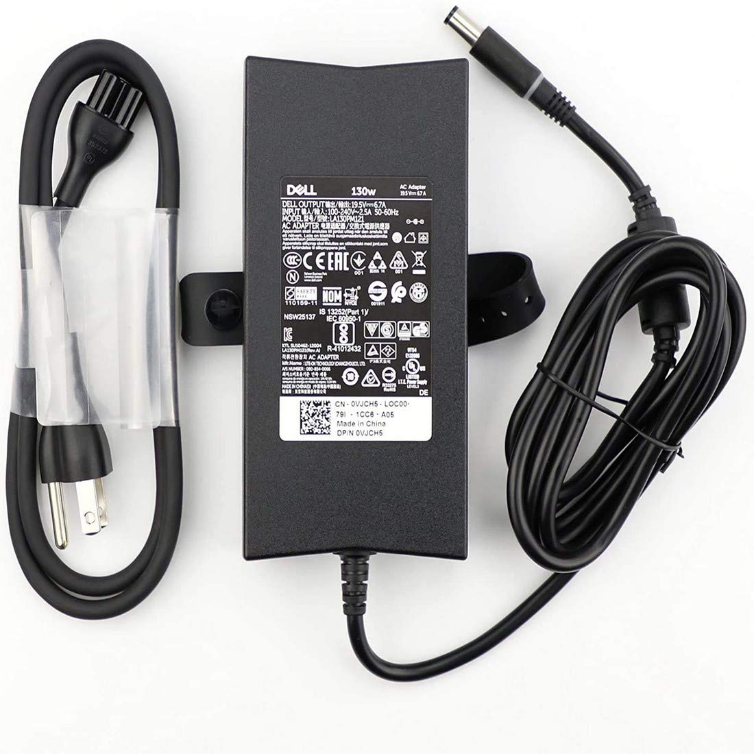 Dell 130W AC Adapter-- MPN: JU012 - Image 5