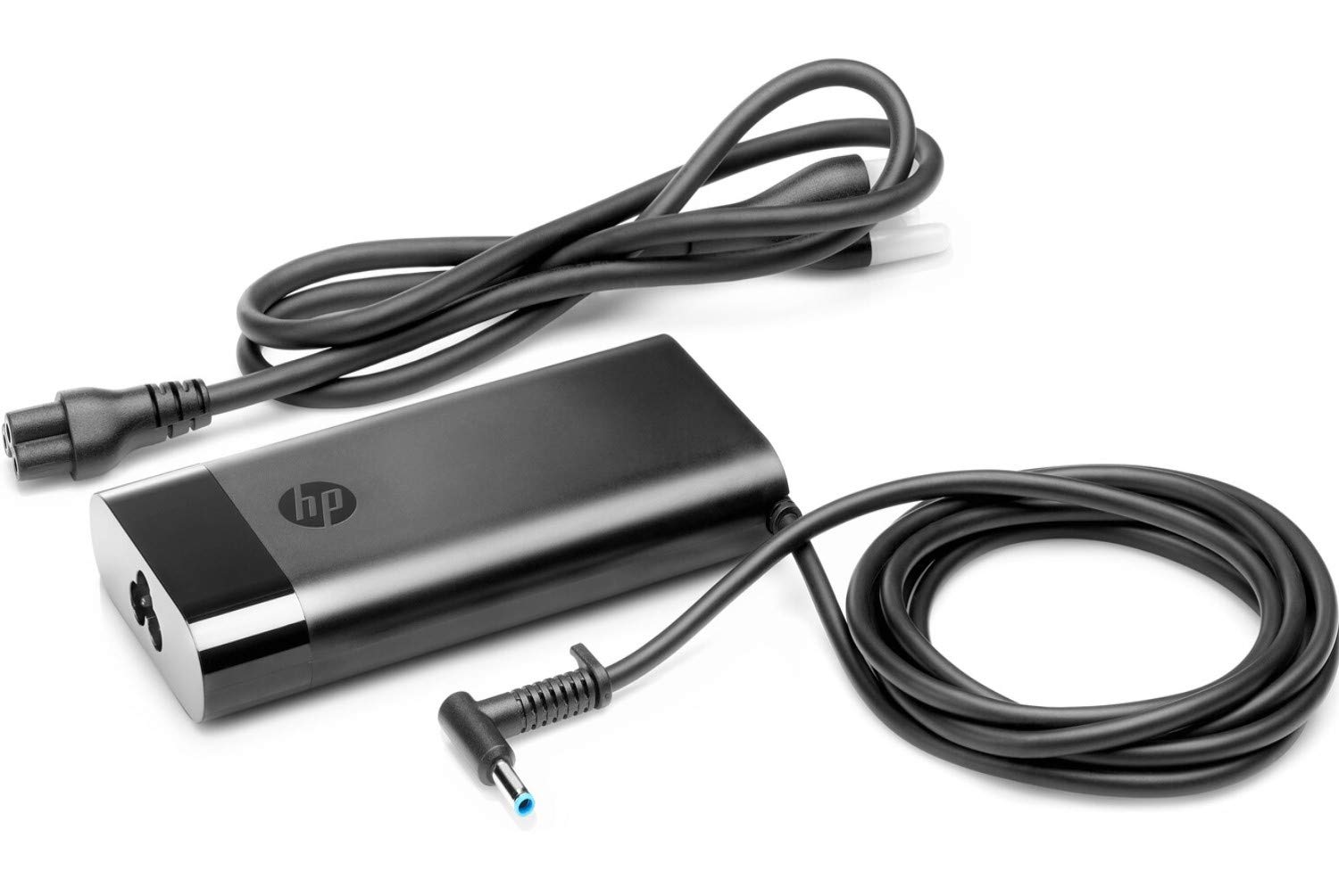 HP Pavilion High Power 4.5mm 150W Slim Adapter for HP Envy OMEN Pavilion X360 Laptops & AIO Desktops (2DR33AA)(With Power Cable) MPN: HP 150W Bluetip