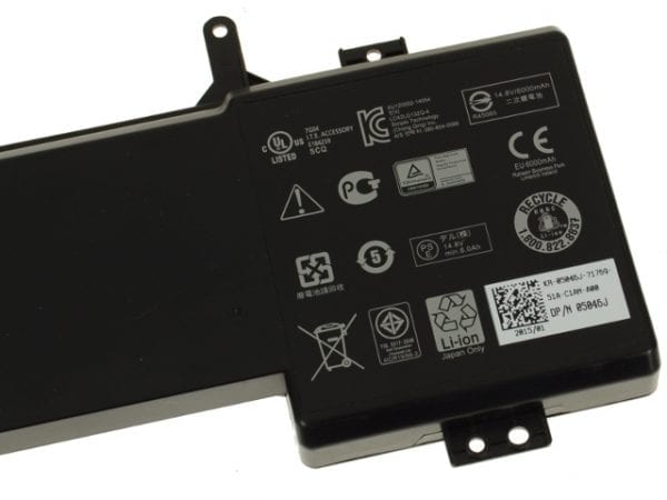 Dell Alienware 17 R2 / R3 5046J P43F Series - 8-cell Laptop Battery 92Wh – 6JHDV - Image 3
