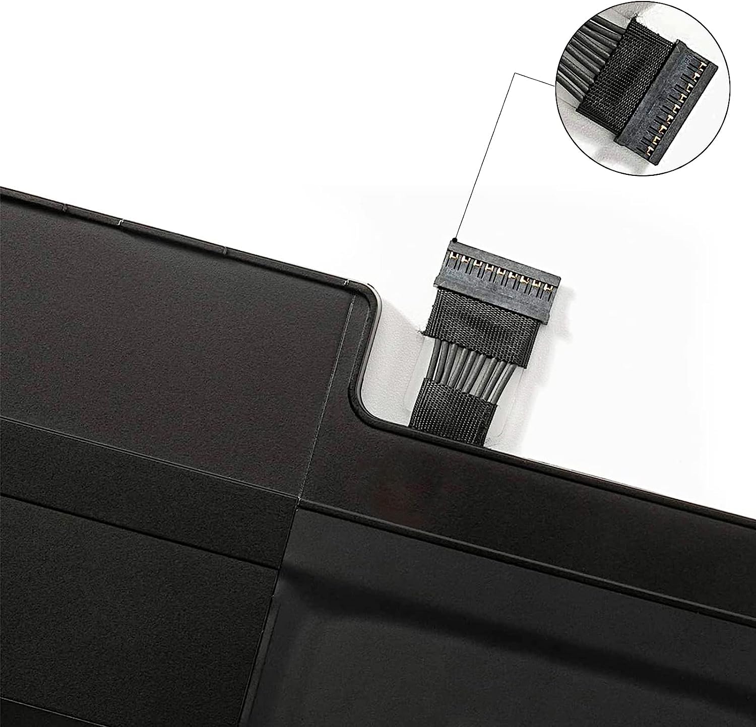 Wmart Laptop Battery for A1466 Laptop Battery for MB Air 13 inch A1466 A1369, fits A1377 A1405 A1496 MC505xx/A MC233xx/A MC234xx/A Black Laptop Battery - Image 6