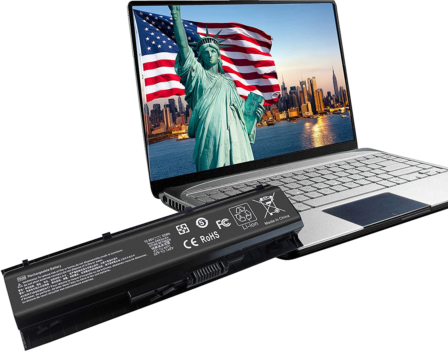 Original battery PA06 HSTNN-DB7K 849911-850 HP Pavilion 17-ab, Omen 17-w - Image 3