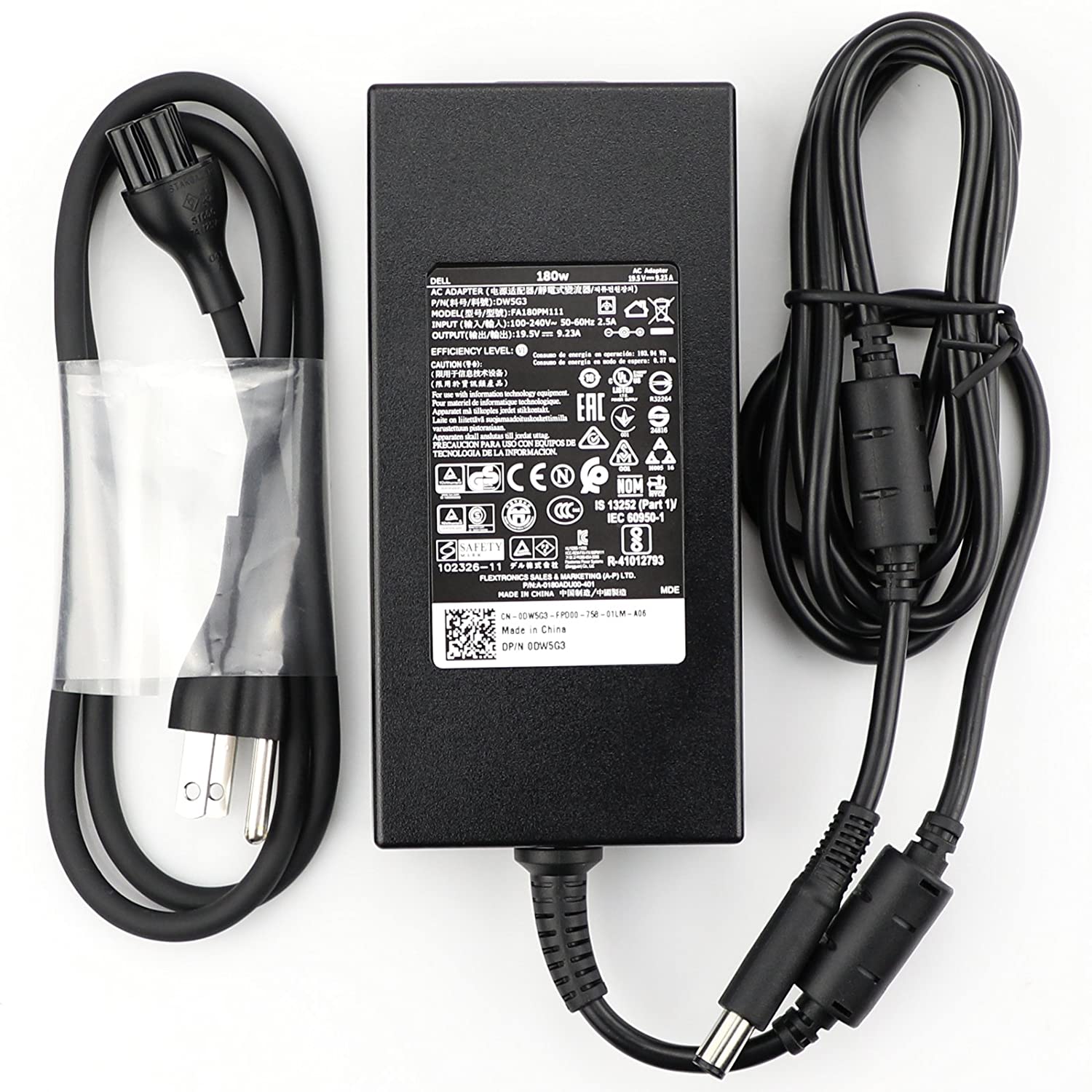 AC adapter 180 Watt for Dell Precision M4800 Series, AC adapter 180 Watt, AC adapter, adapter 180 Watt, Dell Precision-- MPN: Dell 180w big - Image 9