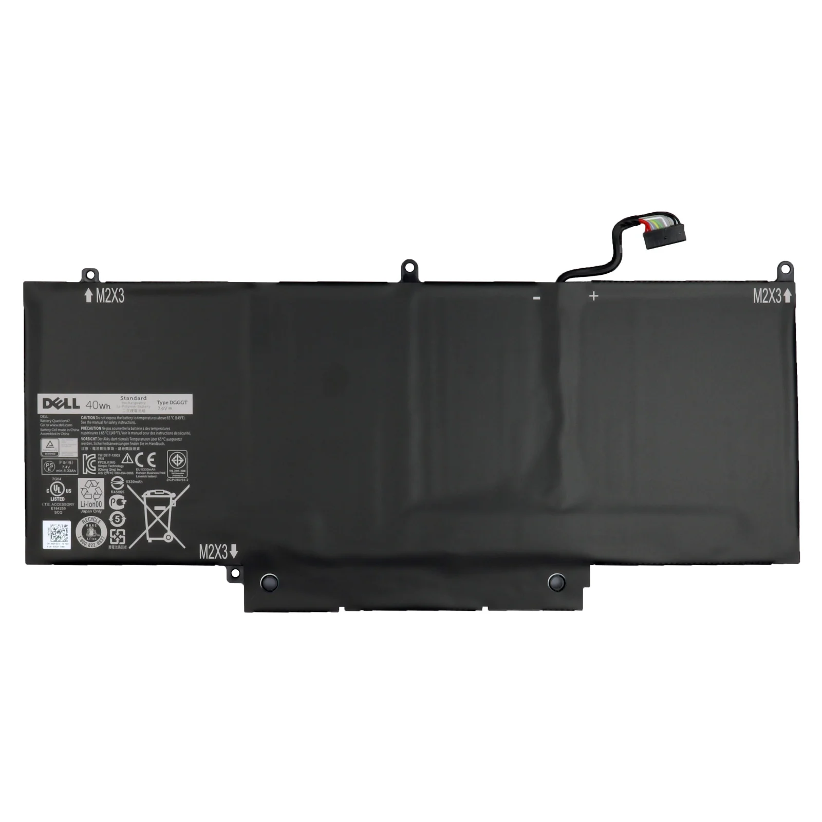 Original DGGGT GF5CV Laptop Battery compatible with DELL XPS 11 XPS11D XPS11R XPS11D-1308T XPS11D-1508T XPS11R-1508T