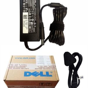 Combo of Dell Power Cord & Dell Genuine Original Laptop Power Adapter Charger 90w 19.5V 4.62A Inspiron E6400,E6420,X300-- MPN: 9RCDC