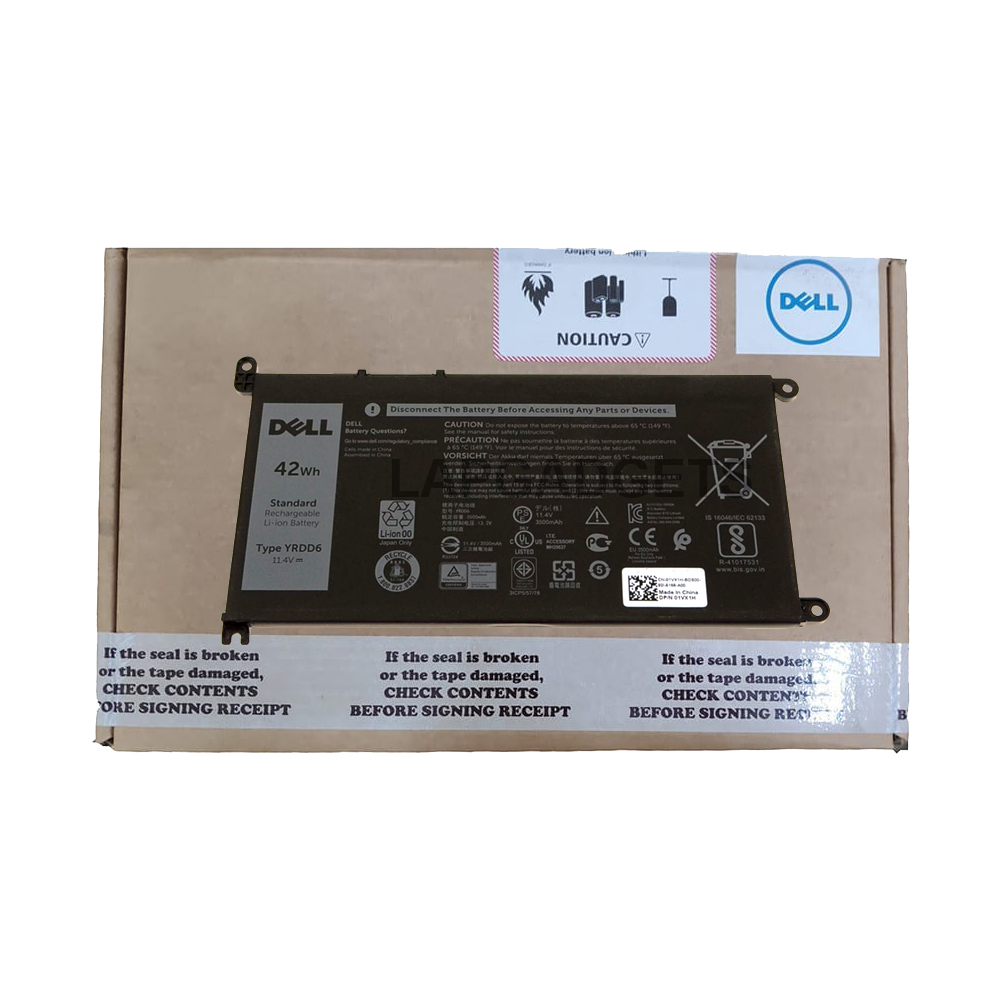'- Dell YRDD6 Laptop Battery For Dell Inspiron 5485 5491 5493 Vostro 5481 5490 Series VM732 P62F P75F001-- MPN: YRDD6 - Image 4