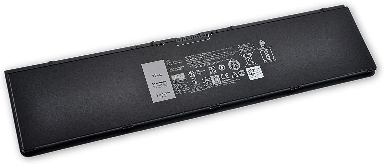Dell Latitude E7440 and E7450 4 Cells 47Wh Battery (Type 34GKR)-- MPN: 34GKR/E7440