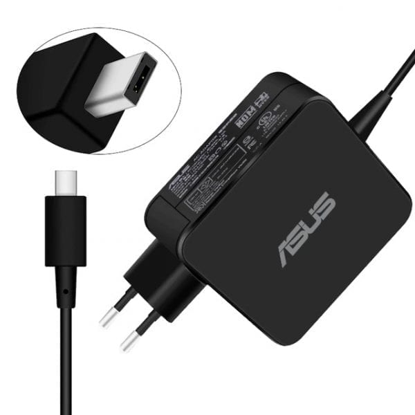 Asus 33w charger for Eeebook X205T X205 X205TA E205SA E202SA VivoBook E200HA-- MPN: ASUS 33W M-plug
