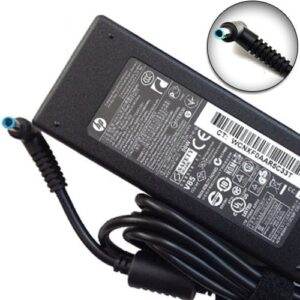 Genuine HP 19.5V 4.62A 90W Laptop Original AC Power Adapter Charger(With Power Cable) MPN: HP 90W Blue