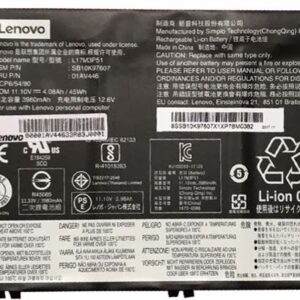 Lenovo L17M3P51 L17M3P52 Laptop Battery For Lenovo E480 E580 E590 E595 01AV447 L17L3P51 01AV445