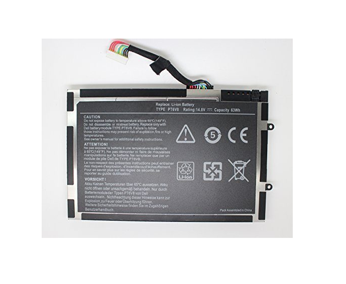 Original Laptop Battery 8P6X6 P06T PT6V8 T7YJR compatible with Dell Alienware M11x M14x R1 R2 R3 08P6X6 M14x R3