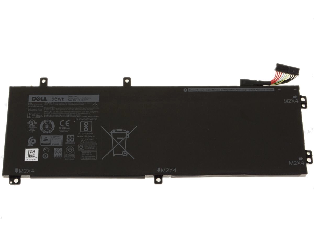 Dell - XPS 15 (9560 / 9570) / Precision 5530 3-Cell 56Wh Battery – H5H20 -- MPN: H5H20