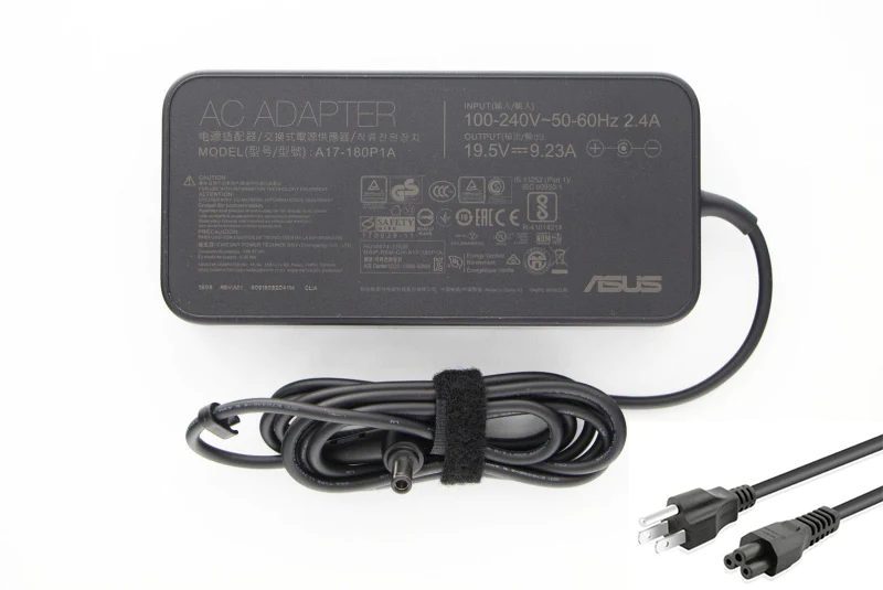 180W 19.5V 9.23A Original Asus Charger Adapter Asus ROG FX705GD ADP-180MB F A17-180P1A GA502DU GX531GX G715GV 6.0mm*3.7mm - Image 2