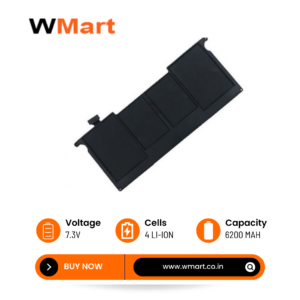 Compatible Apple Laptop Battery for A1375 A1370 With 6200mAh 4-Cell