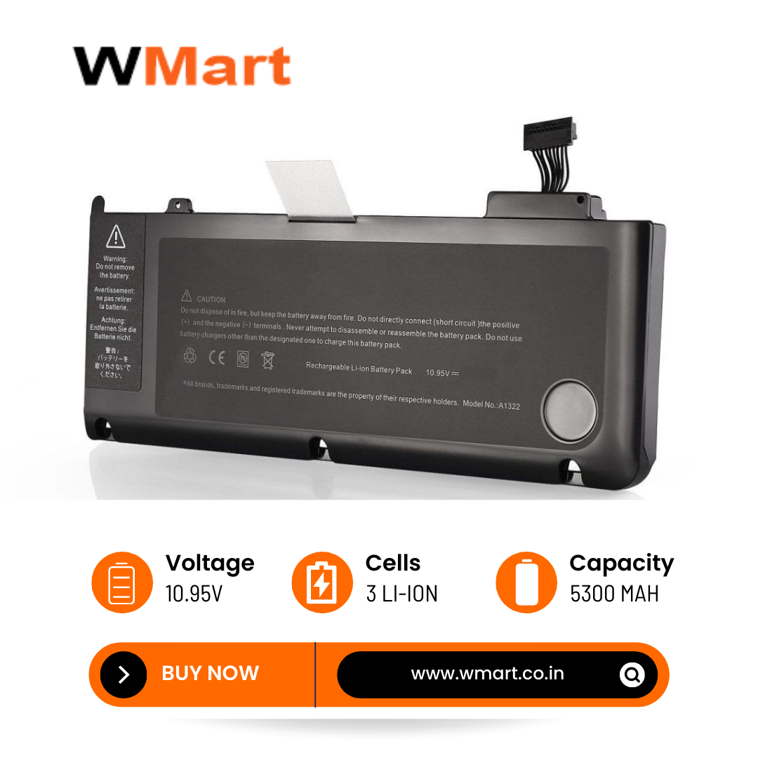 Compatible Apple Laptops Battery – A1278 A1322