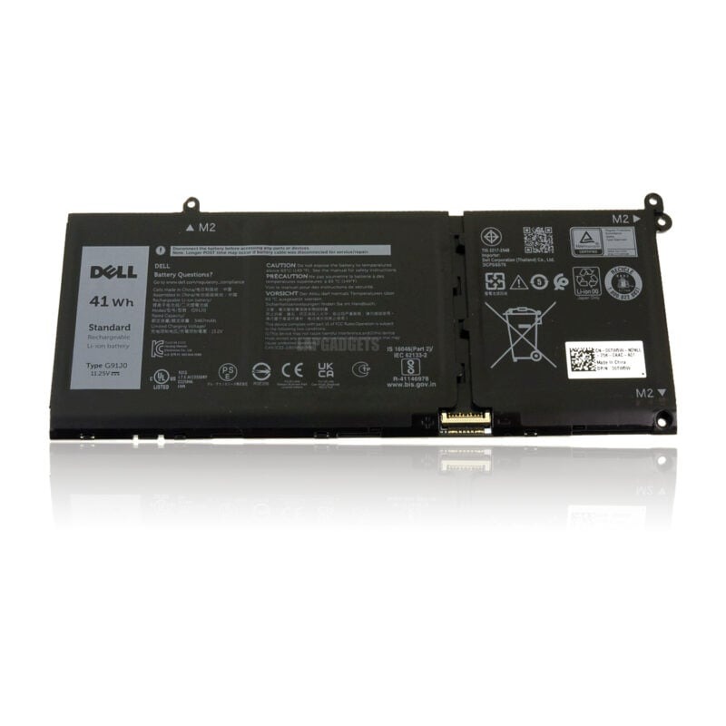 Dell G91J0 Battery for Dell Vostro 3510 3511 3515 5310 5410 5415 5510 5515 MPN : G91J0 Battery