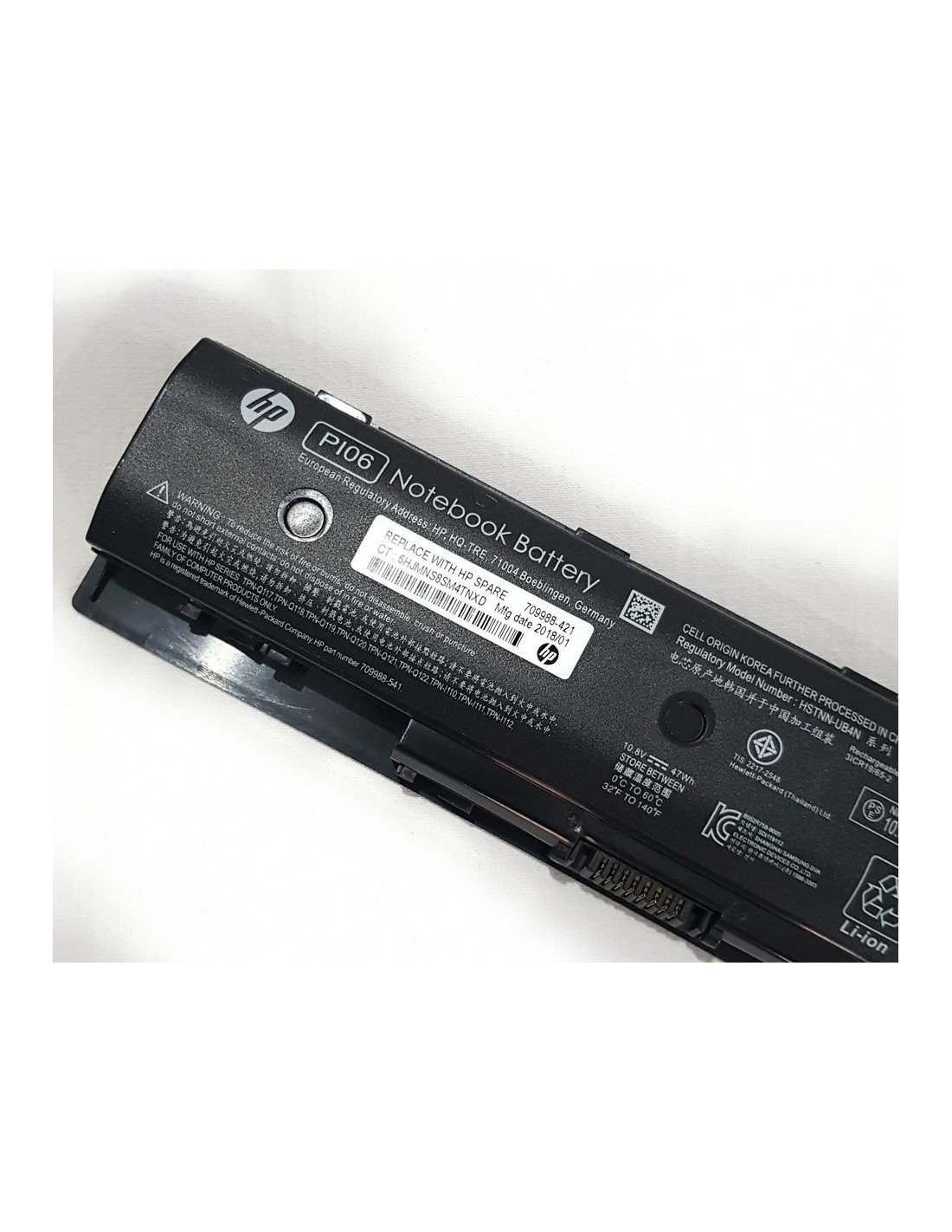 10.8V 47wh PI06 PI09 Laptop Battery compatible with HP Pavilion 14 15 HQ-TRE 71004 710417-001 710416-001 HSTNN-DB4N HSTNN-DB4O-- MPN: PI06 - Image 2