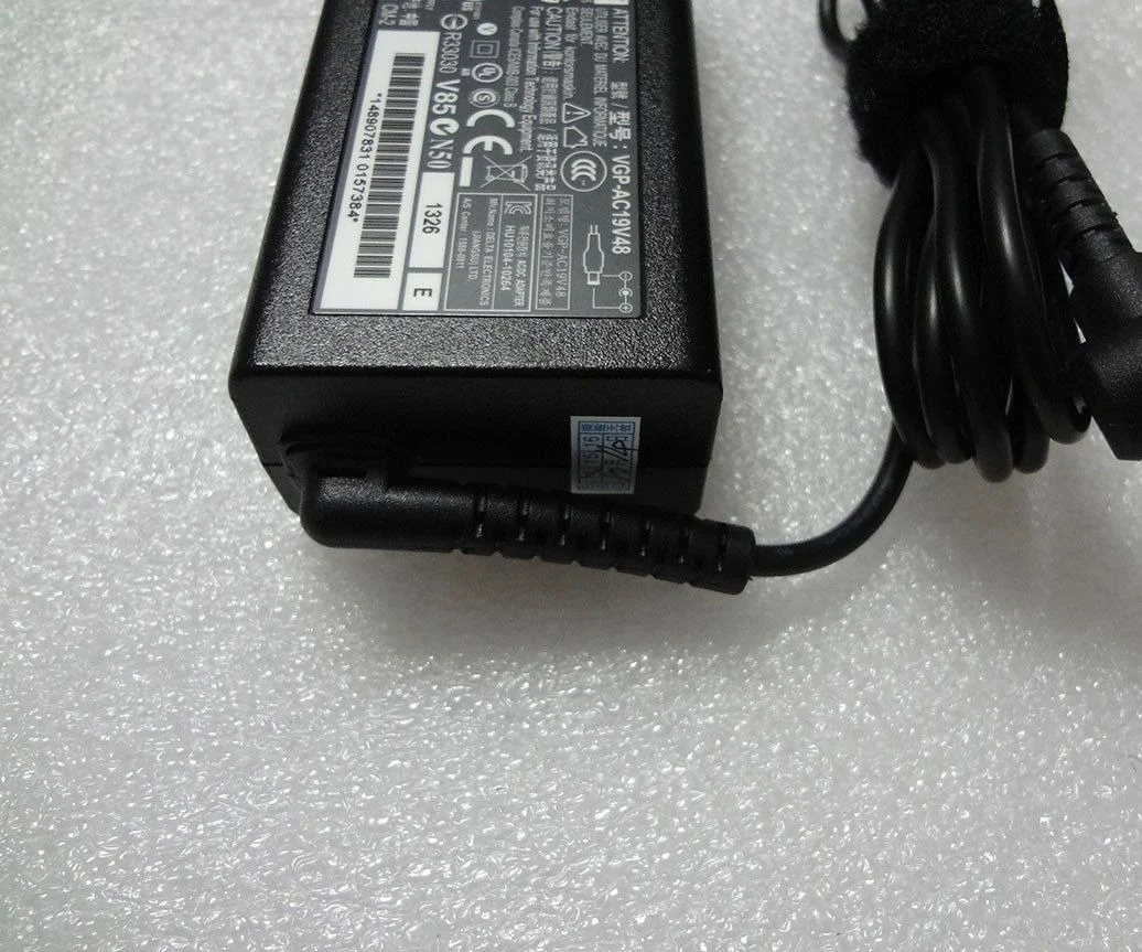 19.5V 3.3A (6.5mm*4.4mm) 65W Laptop AC Charger for SONY Model VGP-AC19V48-- MPN: SONY 65W Charger - Image 2