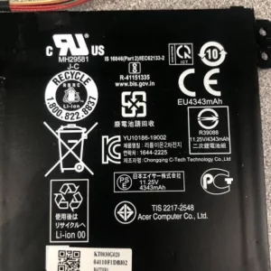 Original FWRM8 Battery For Dell Latitude 10 tablet Series C1H8N CT4V5