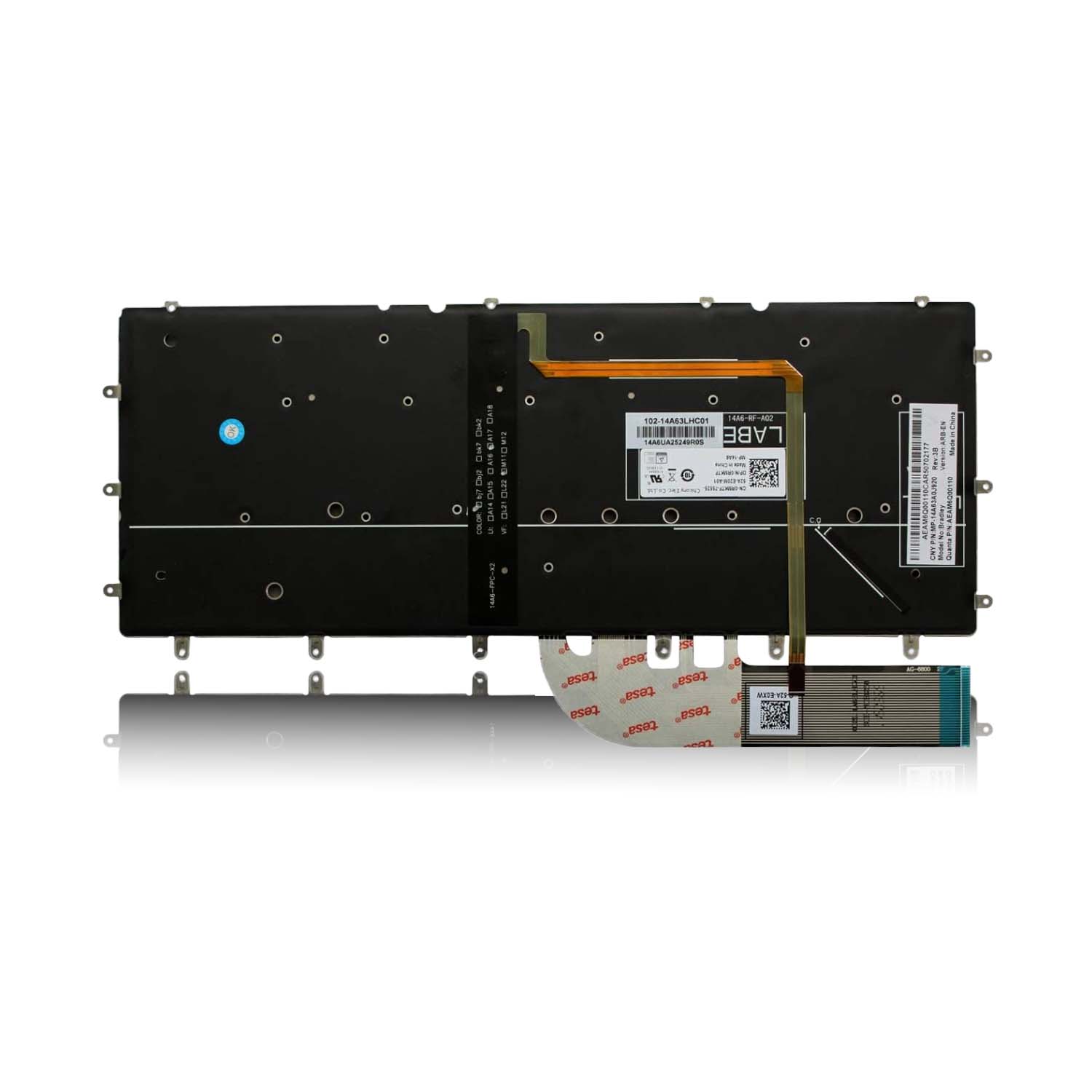 Dell Inspiron 13 7000 7347 7352 7353 7359 7348 7347 keyboard with backlight - Image 2