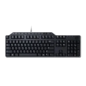 Dell KB522 Wired Business Spill-Resistant Multimedia Keyboard with Dual USB Ports
