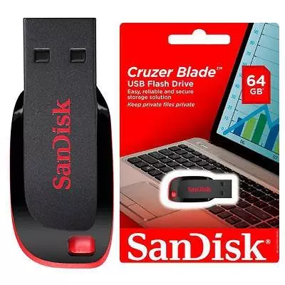 SanDisk Cruzer Blade USB 2.0 Pendrive