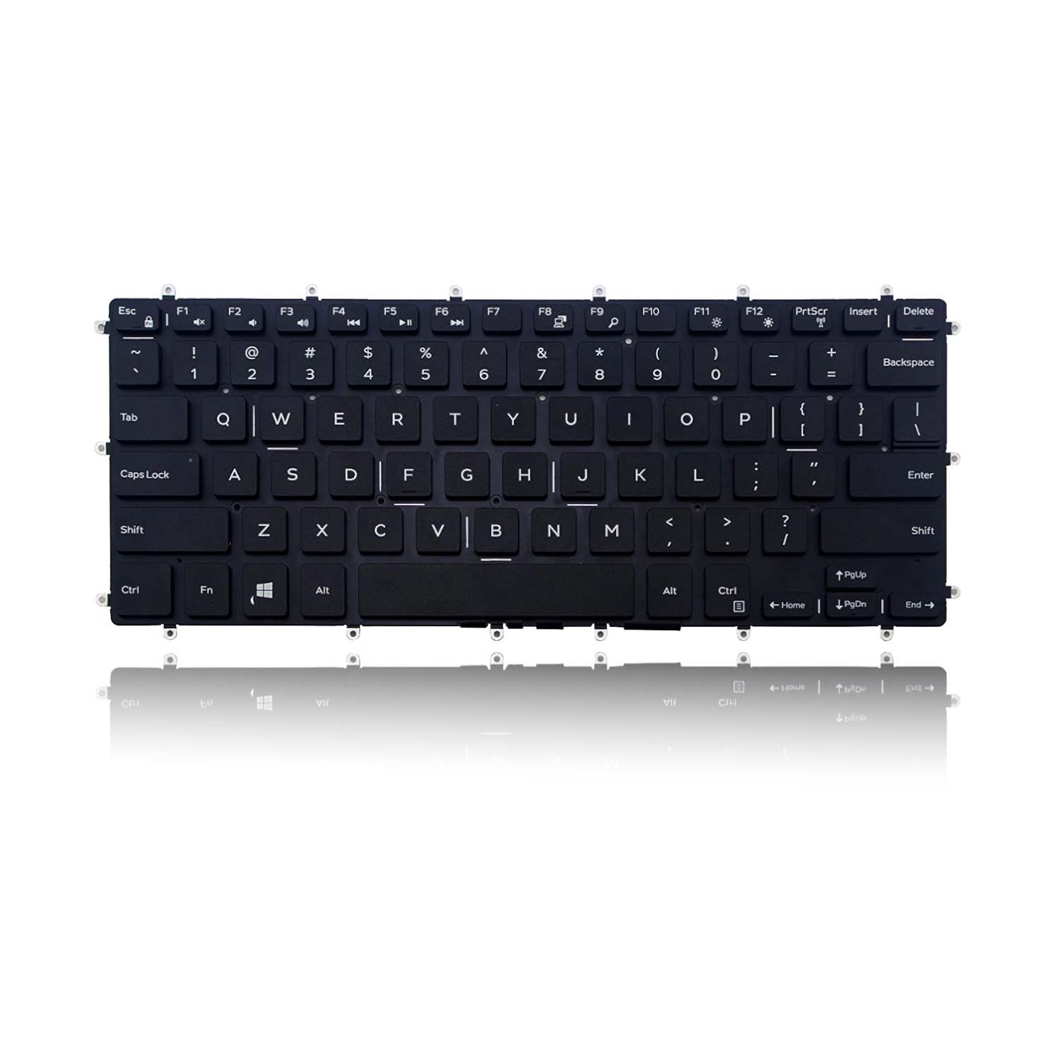 Laptop Keyboard for DELL Inspiron 13 5000 5368 5378 7375 7460 5568 7560 7569 7572 5370 7370 7373 7573-Without Frame(With Backlit & Without)