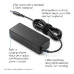 HP 65W 19.5V 3.33Amp Laptop Adapter Charger for Pavilion DV4/DV5/DV6/DV7/G3000/G5000/G6000/G7000 Series(With Power Cable) - Image 3