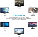 WMart New 1.5M Power Cable, Plug IEC Computer Mains Power Cable Cord for Desktop 3 pin Power Cable for PC, Power Cable for Monitor SMPS and Printer, Power Supply, TV - Image 3