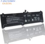 7.4V 33Wh HP original OL02XL Laptop Battery compatible with HP Elite x2 1011 G1 750549-001 HSTNN-DB5Z L8L94PA M5T71PA OL02033XL