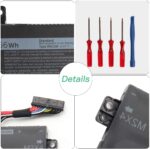 RRCGW Laptop Battery (56Wh) Compatible with DELL XPS 15 9550, Precision 5510 Series P56F P56F001 62MJV M7R96 0RRCGW 062MJV 11.4V 3-Cell - Image 4