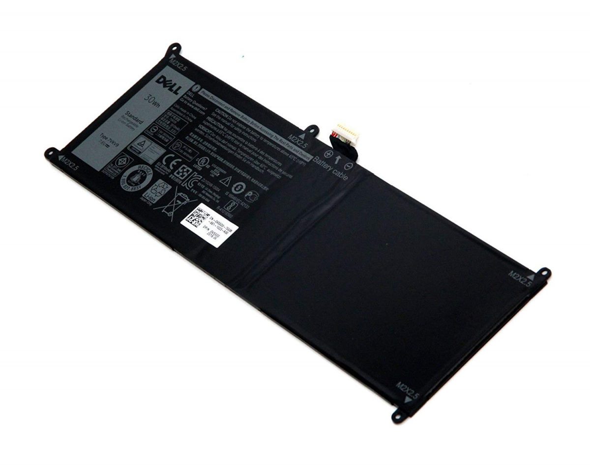 Dell 07VkV9, 9TV5X Battery for Dell XPS 12-9250 series / Latitude 12