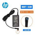 HP 65w Original Laptop Charger - Genuine AC Power Adapter Model No HP Pavilion 15-AC019NS(With Power Cable) -- MPN: HP 65W Bluetip New Shape - Image 3
