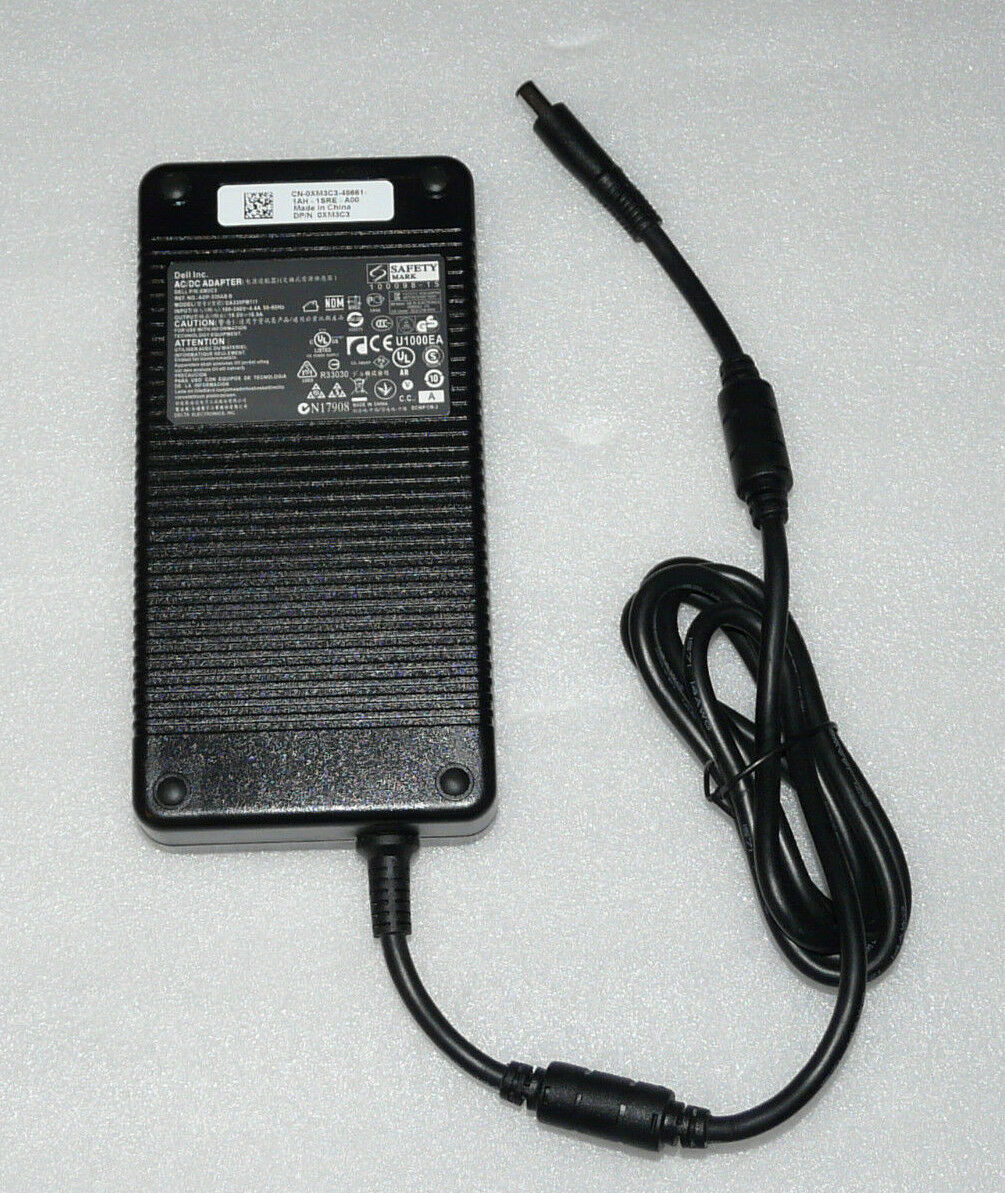 Dell 330W 19.5V 16.9A 7.4*5.0mm AC Adapter Alienware M18x XM3C3 ADP-330ABB DA330PM111 CN-0Y90RR-- MPN: Dell 330W