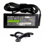 Sony 90w charger adapter 19.5v- 4.7amp with power cord – 1yr warranty-- MPN: Sony 90w